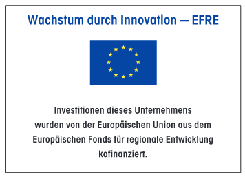 Logo des Europäischen Fonds für regionale Entwicklung